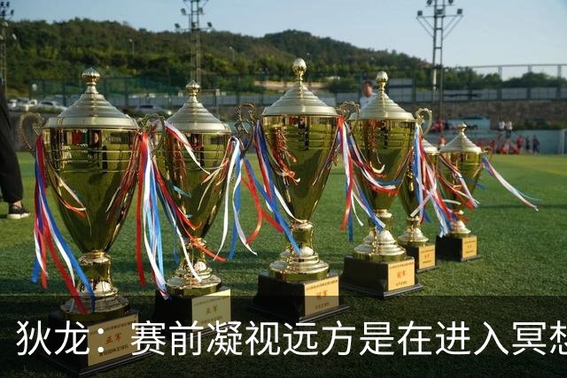 狄龙：赛前凝视远方是在进入冥想状态&没在看谁 但队友总逗我